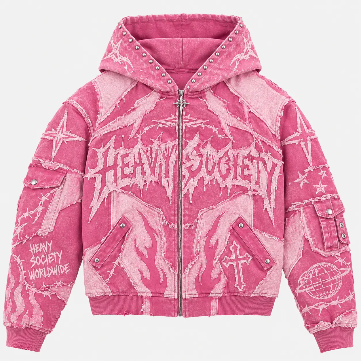 Society Jacket — Pink